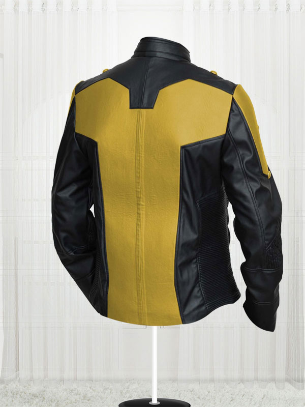 Ant Corey Stoll Yellow Leather Jacket – Bay Perfect