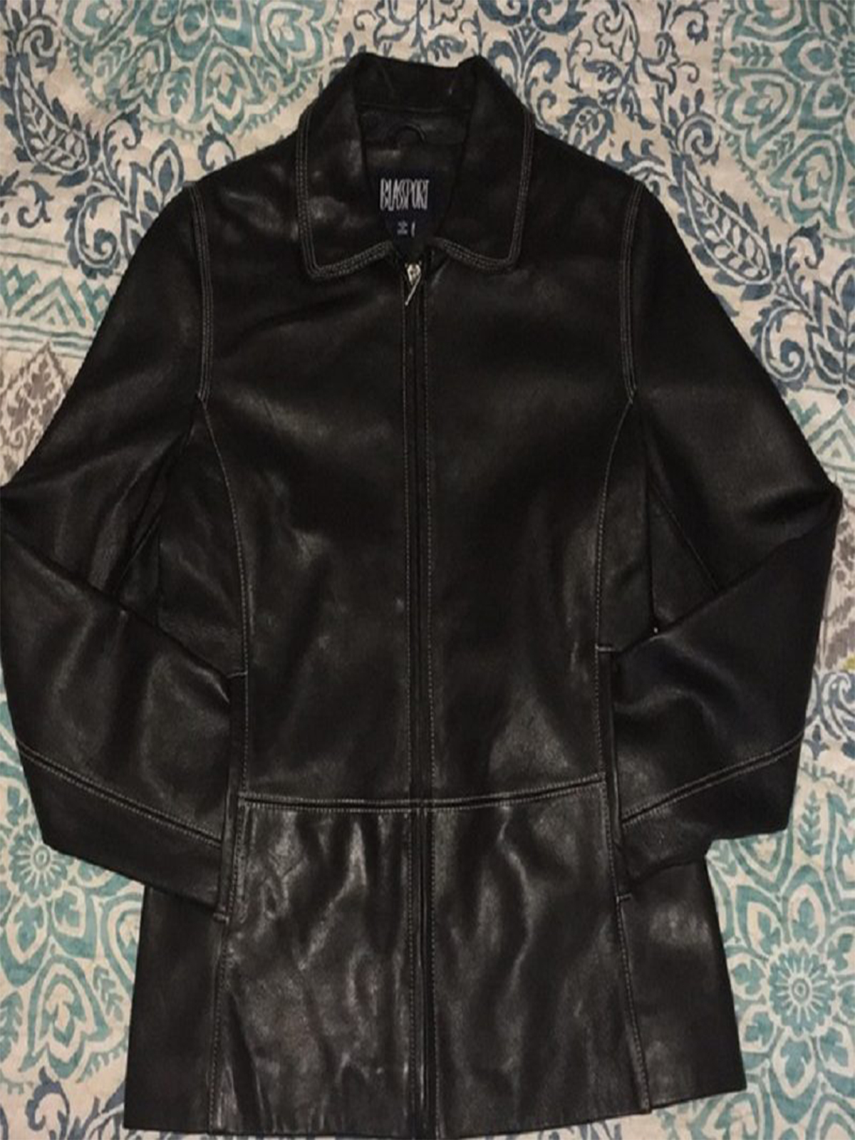 Bill Blass Black Leather Jacket – Bay Perfect