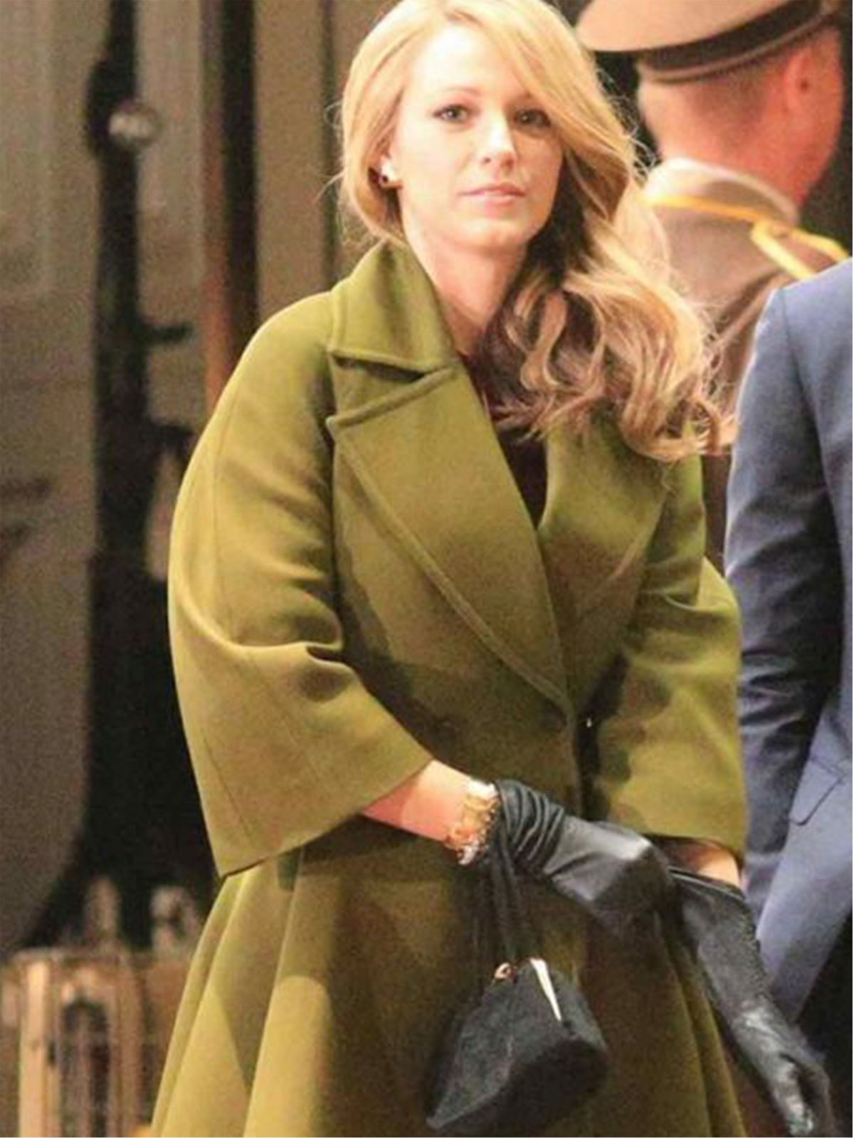 Drama The Age of Adaline Blake Lively Green Coat – Bay Perfect