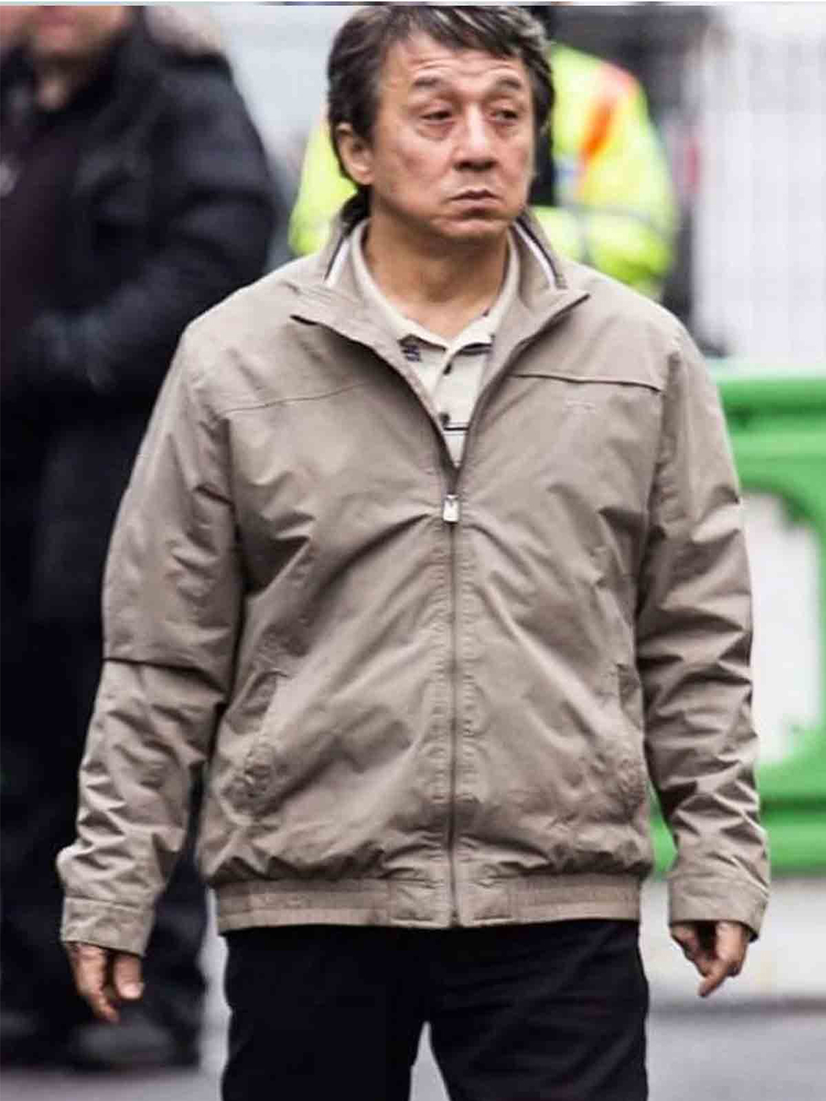 Jackie Chan The Foreigner Gray Jacket – Bay Perfect