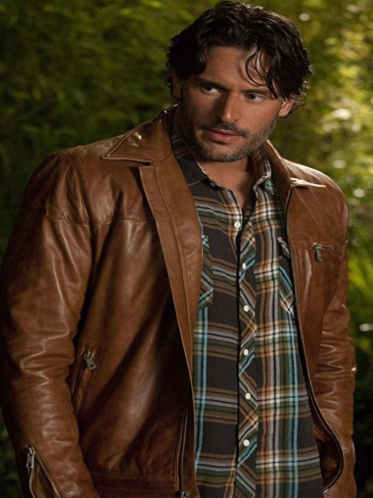 Joe Manganiello True Blood Brown Leather Jacket – Bay Perfect 