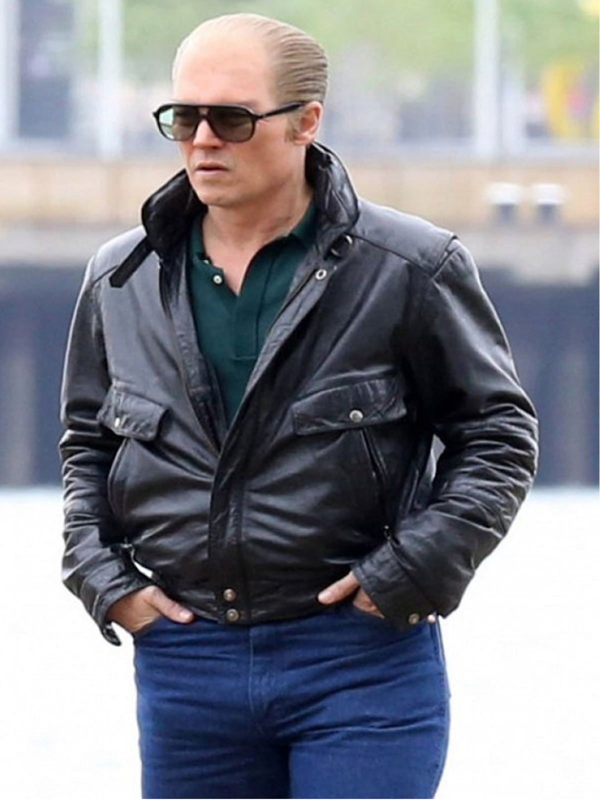 Johnny Depp Whitey Bulger Black Jacket – Bay Perfect