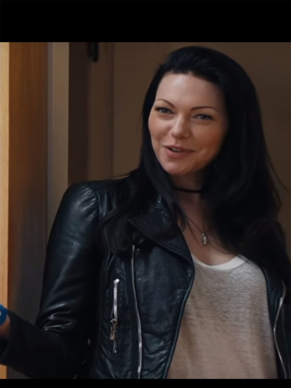 Large Laura Prepon Porn - Laura Prepon The Hero Black Leather Jacket â€“ Bay Perfect