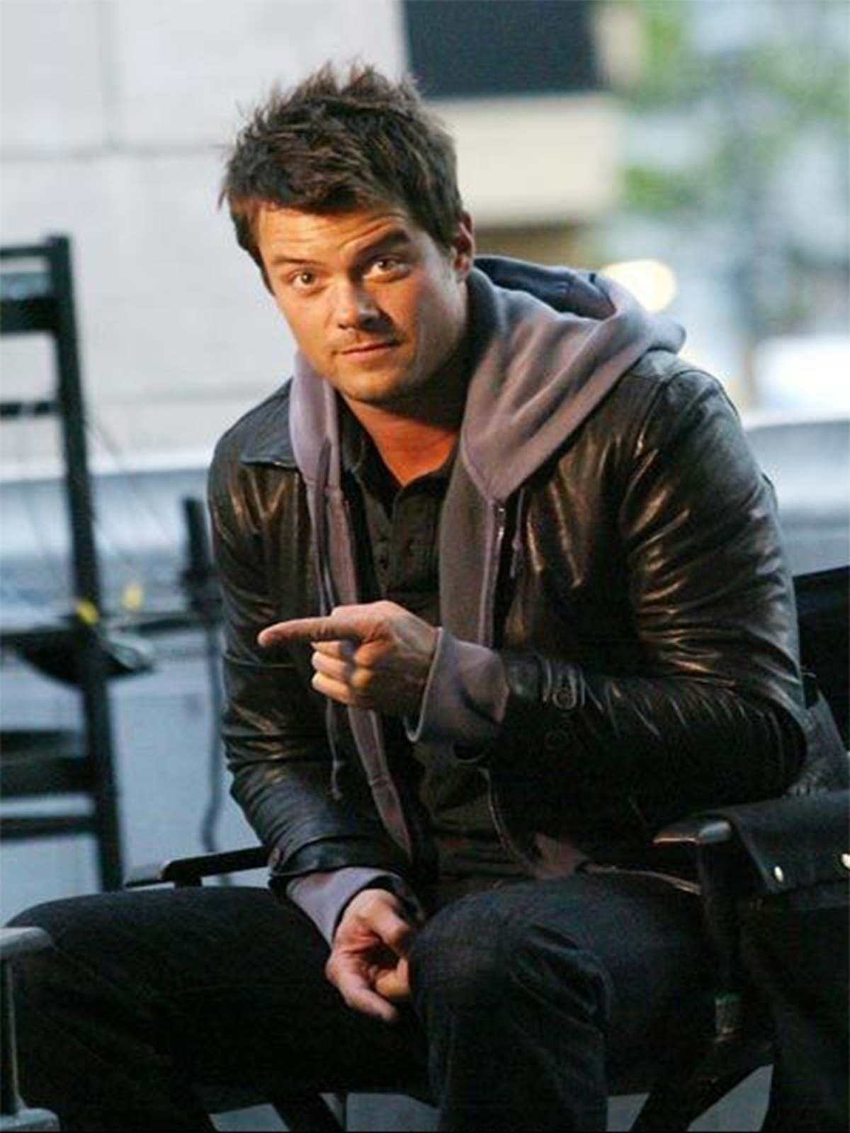 Love Simon Movie Josh Duhamel Leather Jacket – Bay Perfect