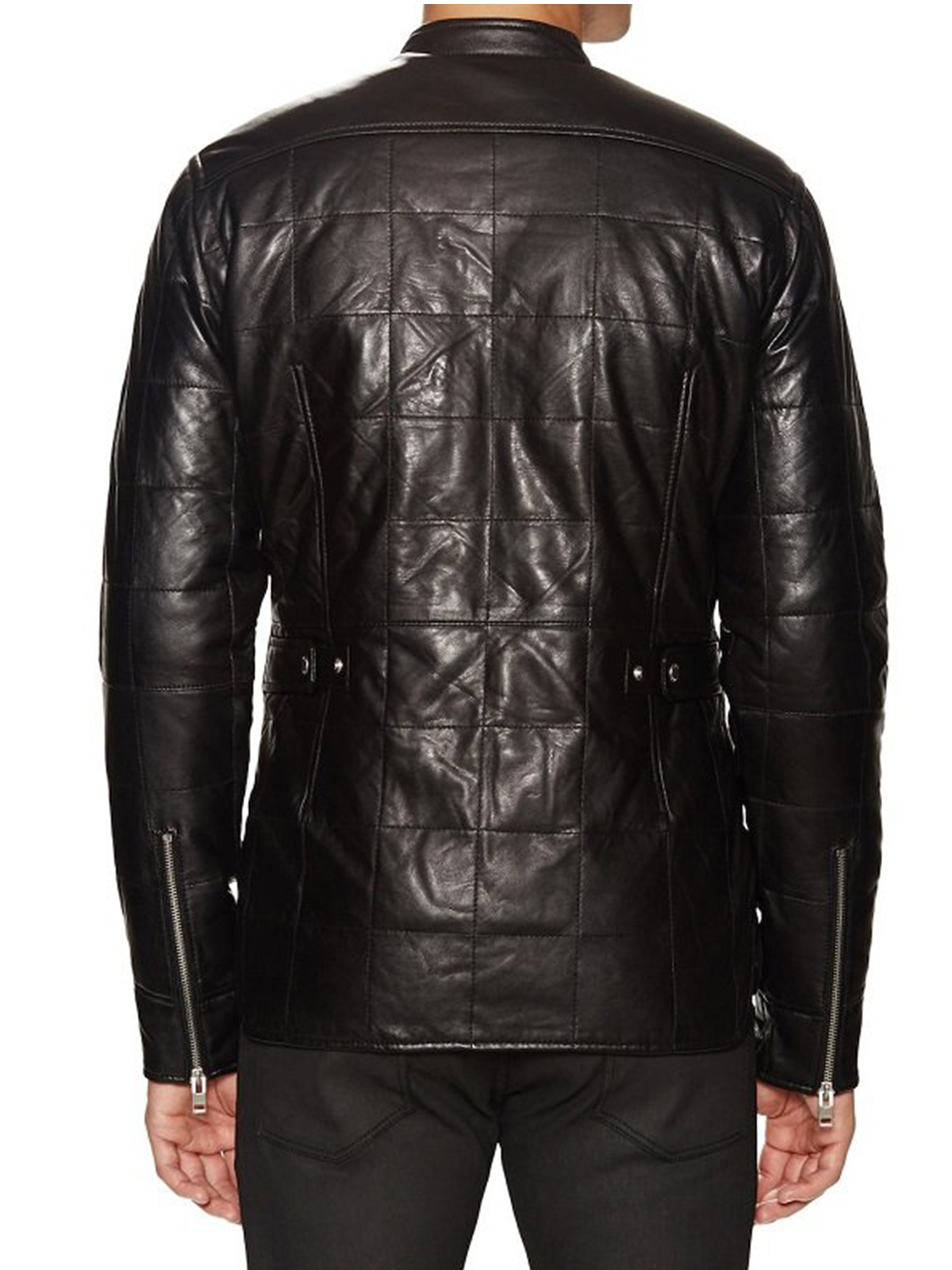 Men’s Graceful Design Leather Jacket – Bay Perfect