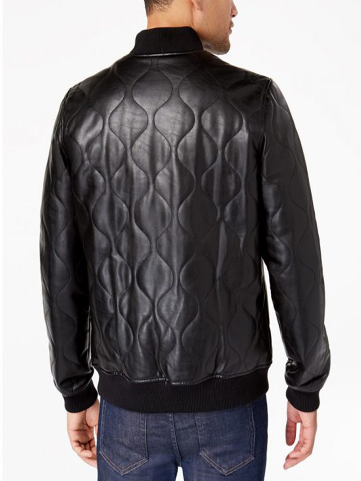 Men’s Quilted Bomber Jacket – Bay Perfect