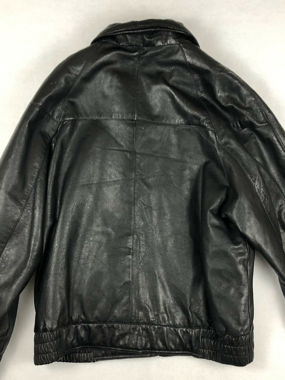 Men’s William Barry Black Leather Jacket – Bay Perfect