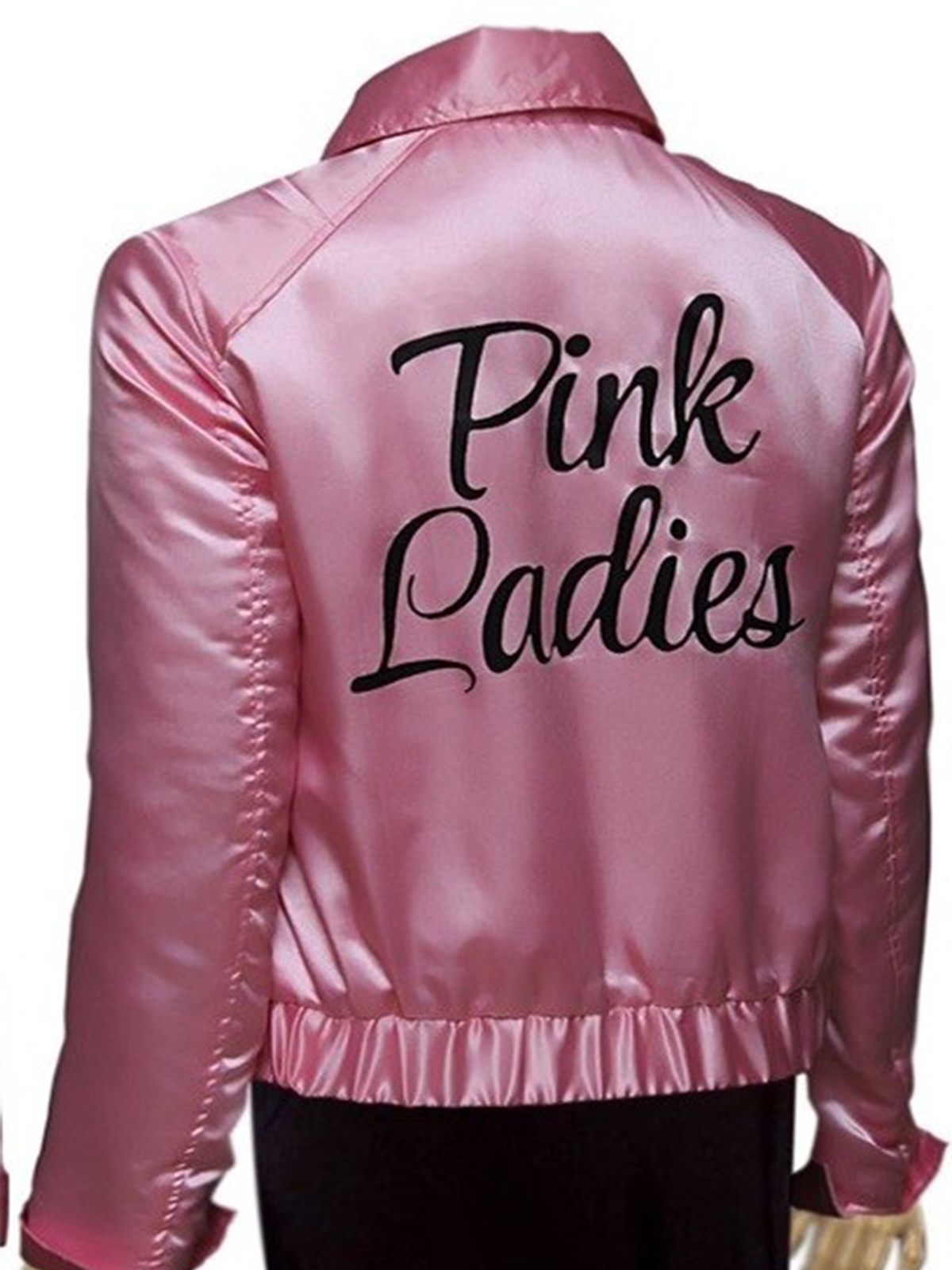 Michelle Pfeiffer Reversible Satin Grease 2 Pink Ladies Jacket – Bay ...