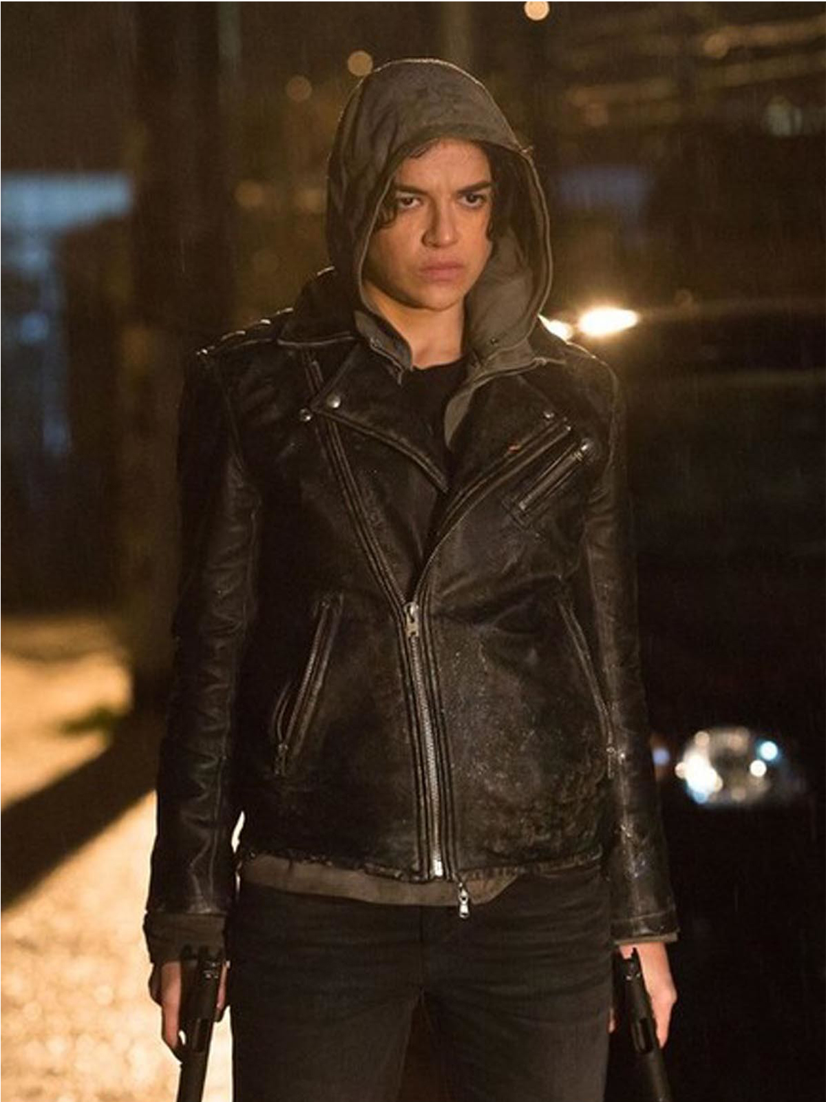 Michelle Rodriguez Leather