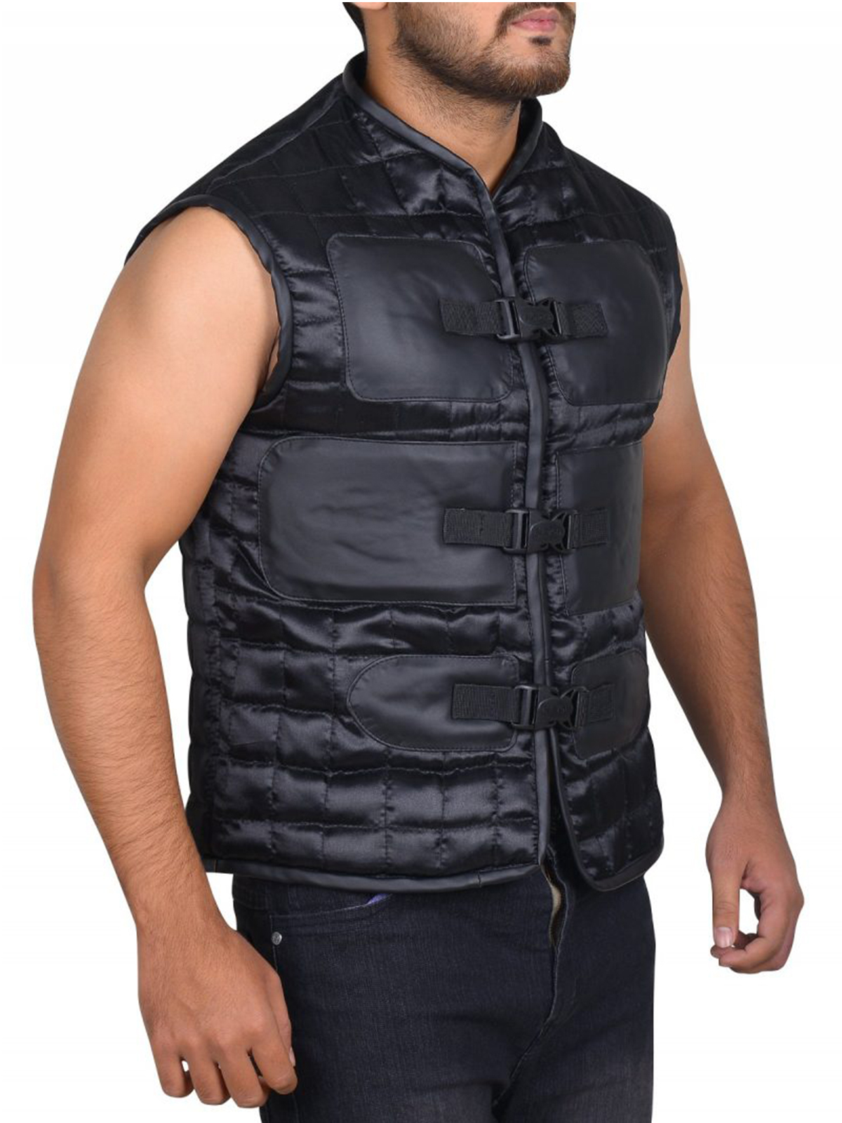 Mortal Kombat X Johnny Cage Quilted Vest Bay Perfect