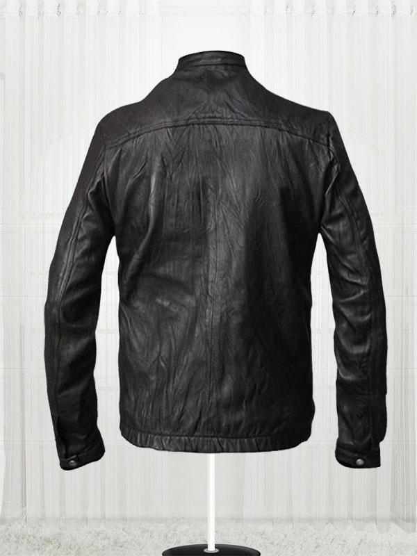 Oblow 17 Again Zac Efron Black Leather Jacket – Bay Perfect
