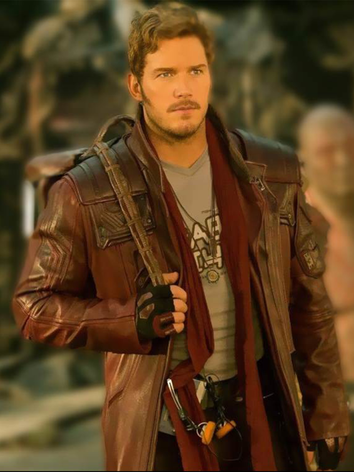 star lord's shirt in guardians 2