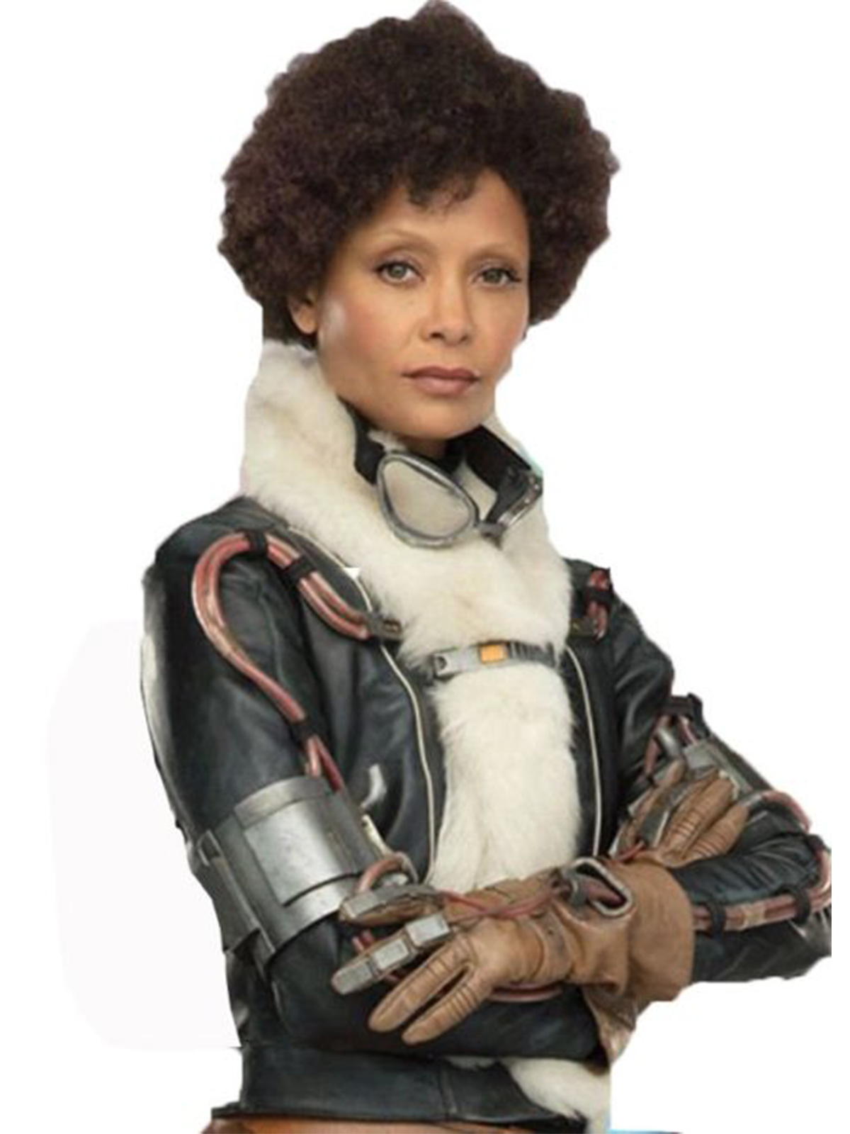 Thandie Newton Solo A Star Wars Story Leather Jacket – Bay Perfect