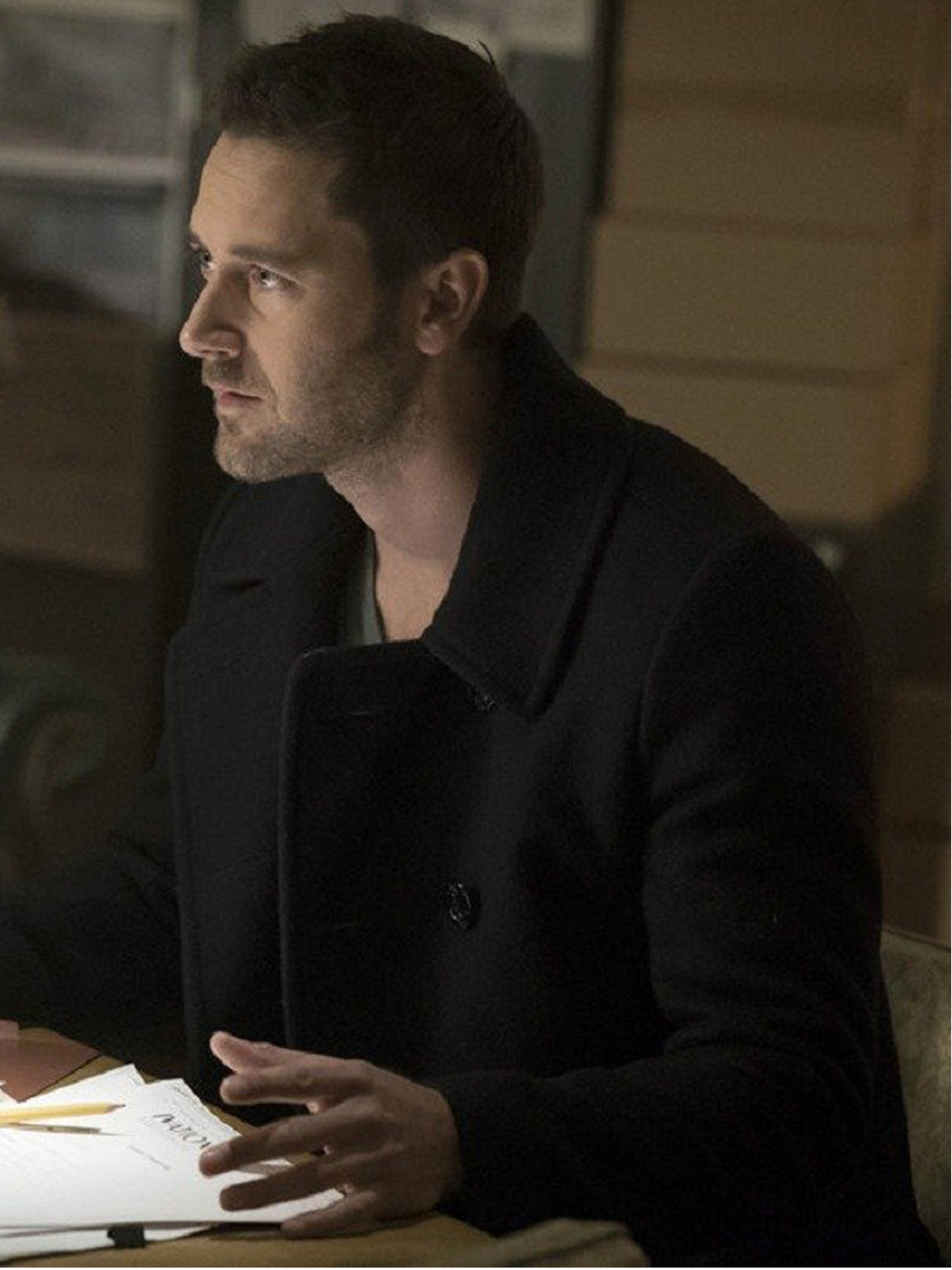 The Blacklist Redemption Series Ryan Eggold Coat – Bay Perfect