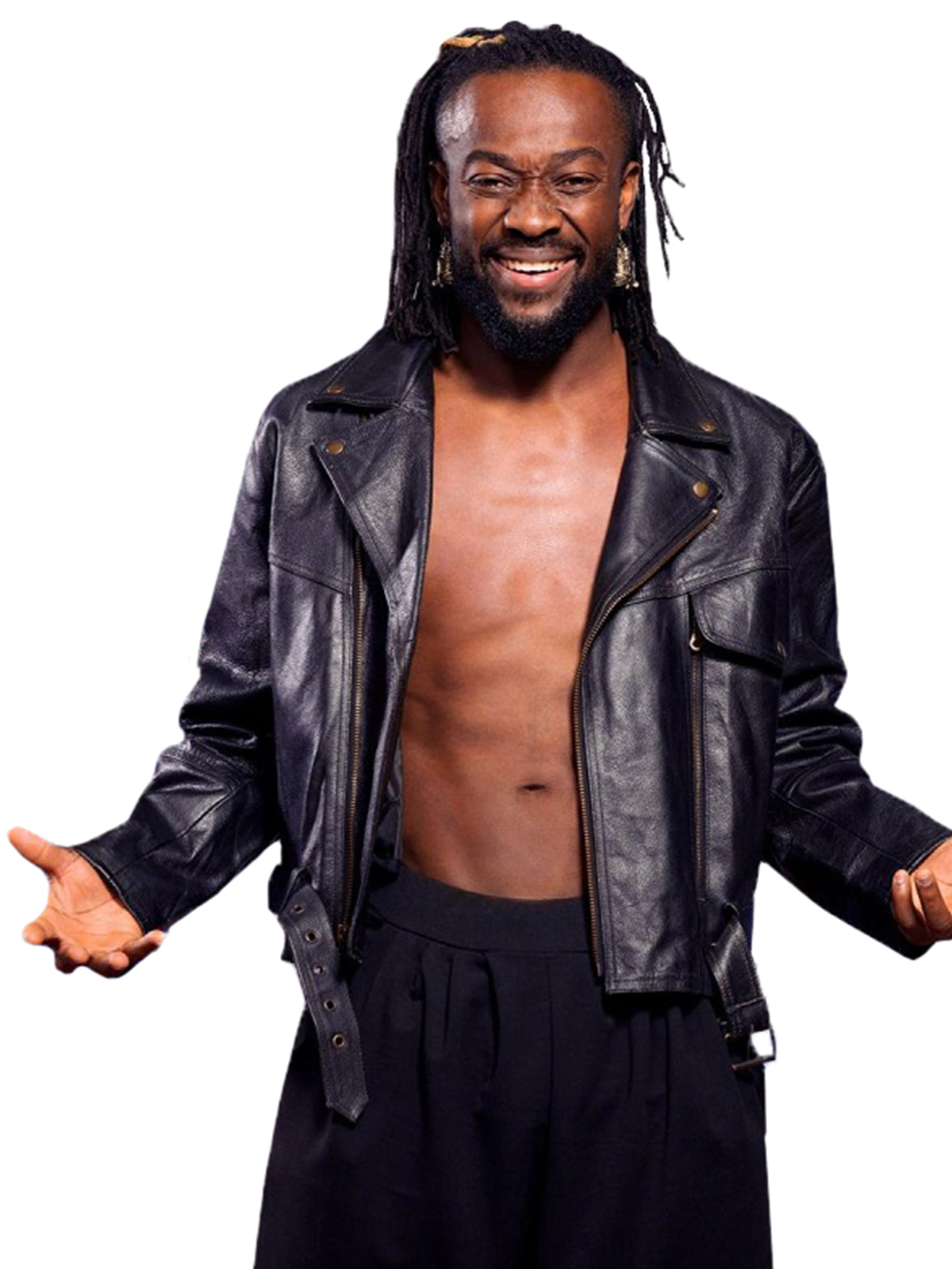 Wrestler Kofi Kingston Leather Jacket – Bay Perfect